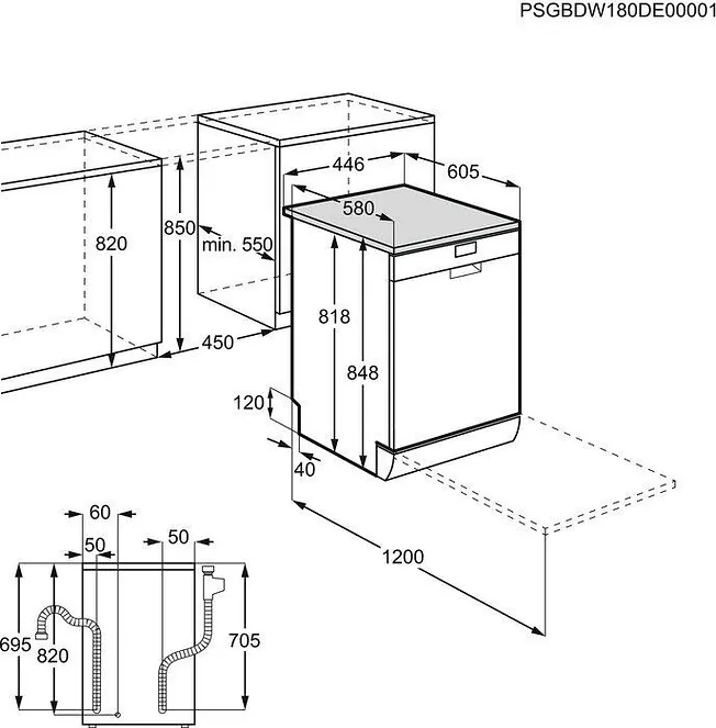 LAVAVAJILLAS ELECTROLUX ESA22100SW